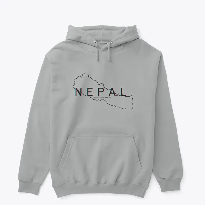 Nepali white Hoodie